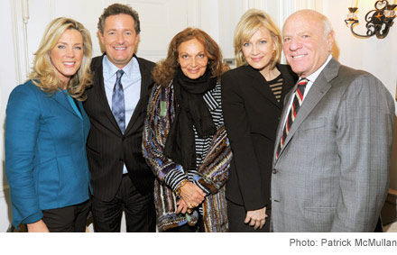 Deborah Norville Piers Morgan Diane von Furstenberg Diane Sawyer Barry Diller