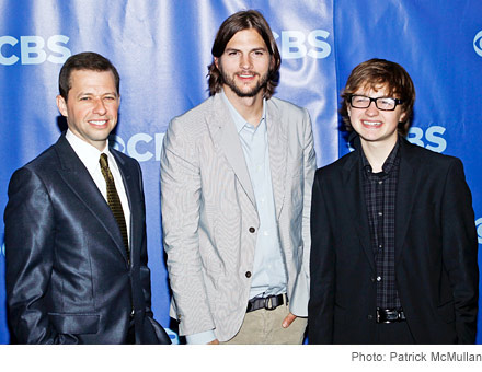 Jon Cryer Ashton Kutcher Angus T. Jones