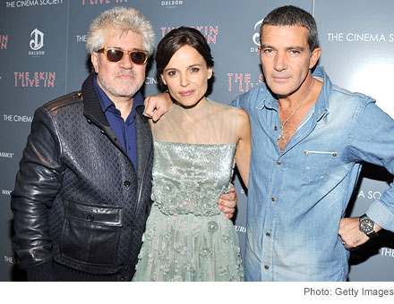 Pedro Almodóvar, Elena Anaya,  Antonio Banderas Cinema Society Screening  ‘The Skin I Live In’ 