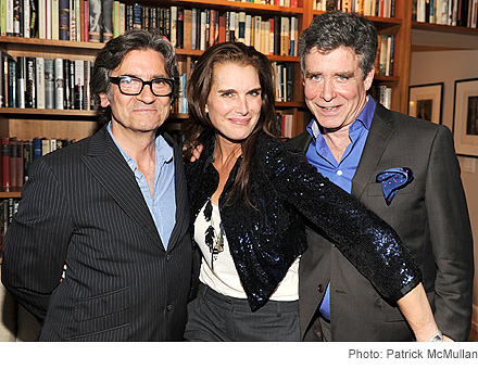 Griffin Dunne, Brooke Shields, Jay McInerney