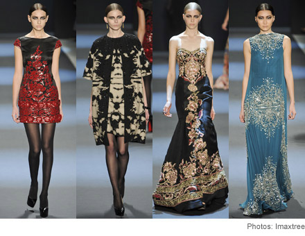 Naeem Khan Fall 2011 runway