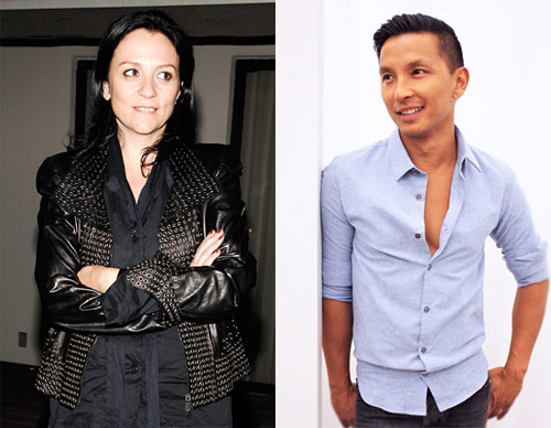 Kelly Cutrone and Prabal Gurung