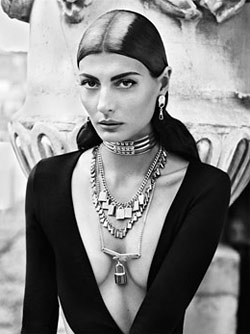 Eddie Borgo Giovanna Battaglia Spring 2011 ad campaign