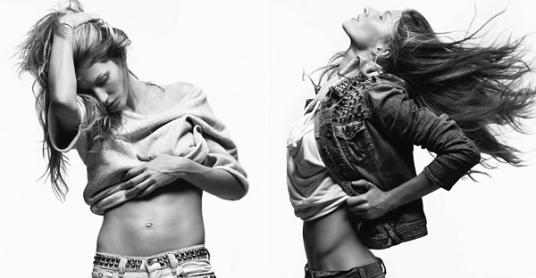 Gisele Bündchen Hedi Slimane for V Magazine's Issue No. 70