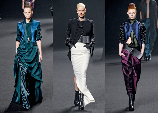 Haider Ackermann Fall 2011 runway