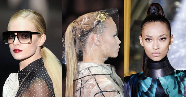 ponytails Fall 2011 trend