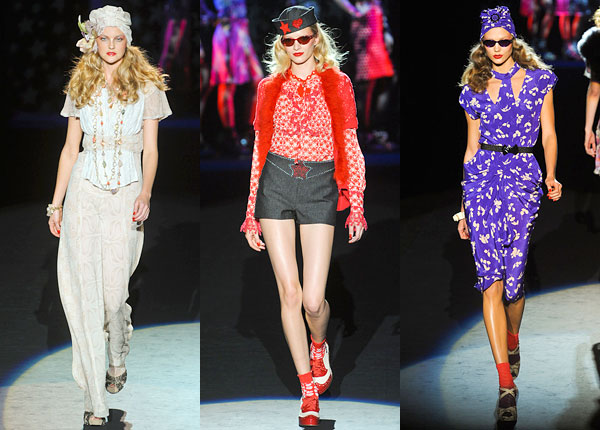 Anna Sui Spring 2012