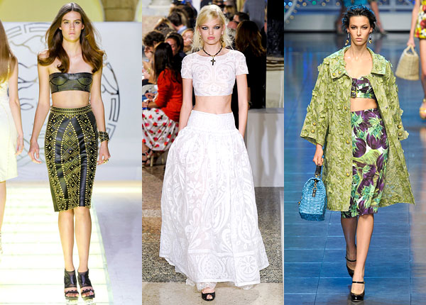 midriffs spring 2012 trend