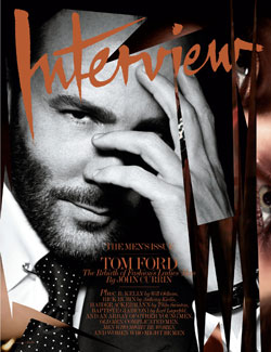 Tom Ford Interview Magazine February cover