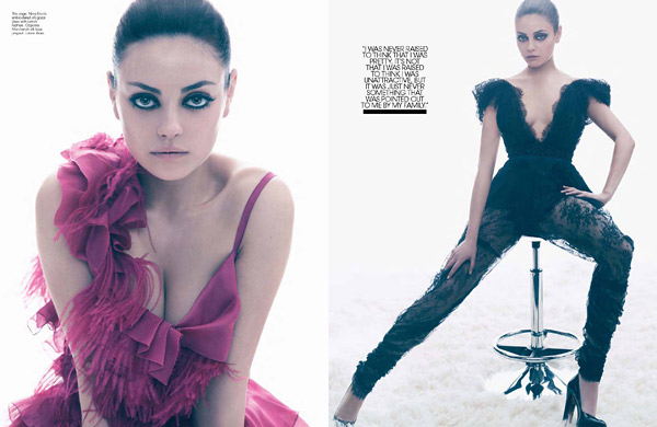 Mila Kunis W Magazine M March 2011