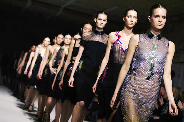 Christopher Kane Spring 2011 fashion show