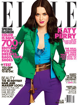 Katy Perry Elle cover March 2011