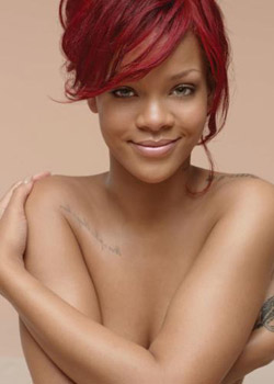 rihanna naked Nivea campaign