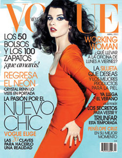 Crystal Renn Vogue Mexico cover