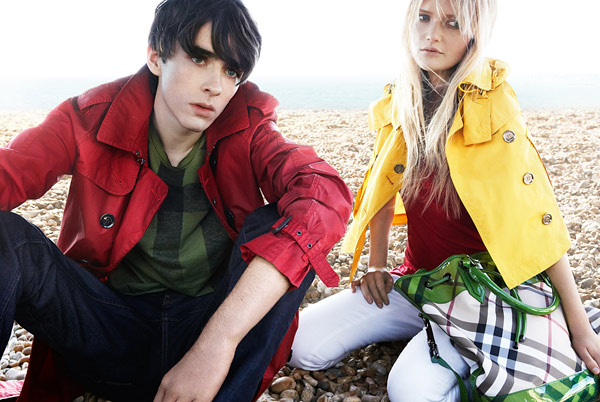 Burberry Spring Summer 2011 Ad Campaign Sophie Kennedy-Clark Matthew Beard