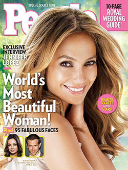 Jennifer Lopez World's Most Beautiful Woman People Magazine 