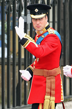 prince william uniform royal wedding