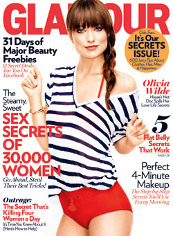 Olivia Wilde Glamour June 2011 cover