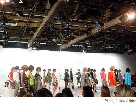 Diane von Furstenberg cruise 2012 runway show