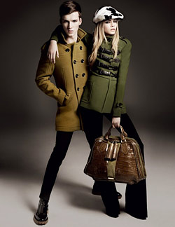 Burberry Fall 2011 campaign