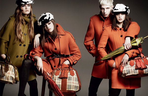 Burberry Fall 2011 campaign