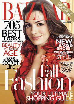 anne hathaway harper's bazaar