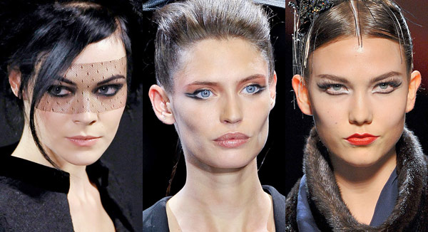 Haute Couture Fall 2011 Beauty Trends Chanel Armani Privé Jean Paul Gaultier