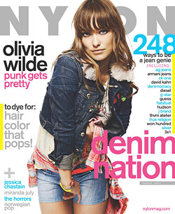 Olivia Wilde Nylon Denim Issue