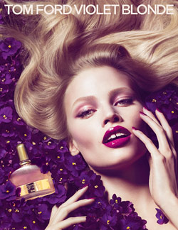 tom ford lara stone fragrance ad