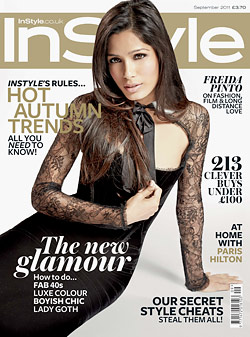 frieda pinto instyle uk cover