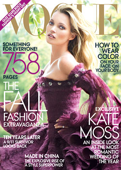 Kate Moss Vogue September cover