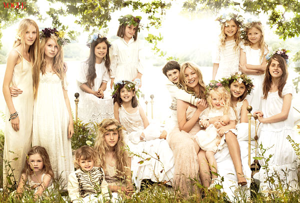 Kate Moss Vogue September issue wedding