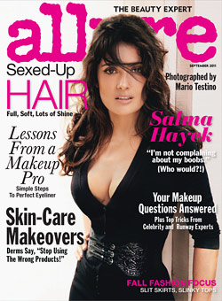 salma hayek allure cover