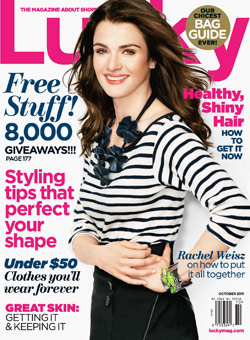 rachel weisz lucky mag cover