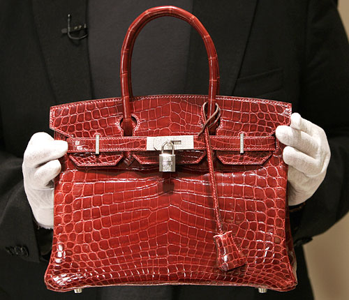 crocodile Hermes Birkin Bag