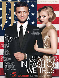 justin timberlake w magazine cover