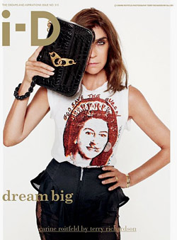 carine roitfeld id cover