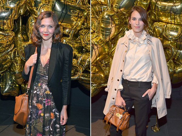 fashion week: the scene maggie gyllenhaal tavi