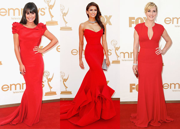 emmys red dresses