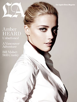 Amber Heard LA Times Magazine October cover