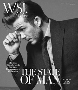 david beckham wall street journal