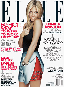 jennifer aniston elle cover