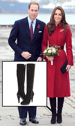 Kate Middleton Stuart Weitzman Boots