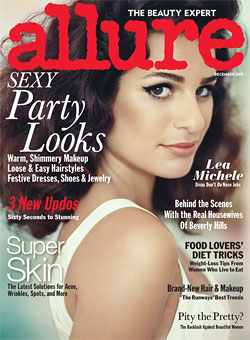 lea michele allure cover