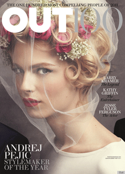 Andrej Pejic cover Out