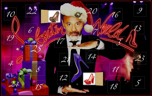 Christian Louboutin Advent calendar