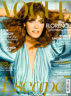 florence welch vogue cover