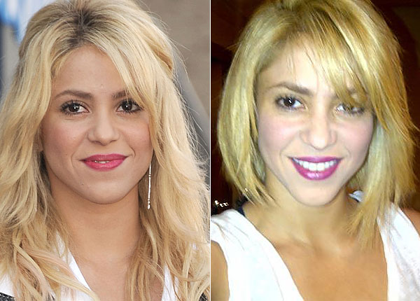 Shakira haircut