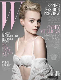 carey mulligan w cover