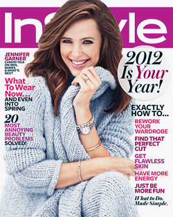 Jennifer Garner InStyle January cover